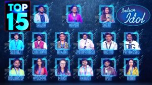 Indian Idol 15 Contestants List